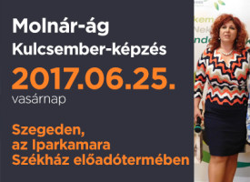 Kulcsember-képzés vasárnap Szegeden, a Molnár-ágon