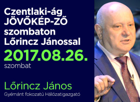 Czentlaki-ág JÖVŐKÉP-ZŐ szombaton Lőrincz Jánossal