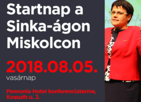 Startnap a Sinka-ágon augusztus 5-én, vasárnap, Miskolcon