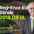 Reg-Enor Est Szabó Sigfriddel Sárváron