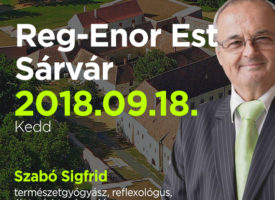 Reg-Enor Est Szabó Sigfriddel Sárváron