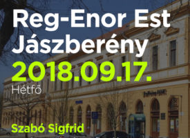 Reg-Enor Est Szabó Sigfriddel Jászberényben