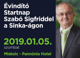 Évindító Startnap Szabó Sigfriddel Miskolcon, a Sinka-ágon