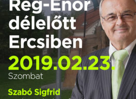 Fogyasszuk le Ercsit! Reg-Enor délelőtt Ercsiben
