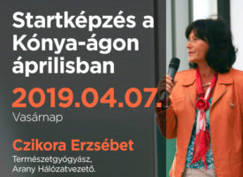 Startképzés a Kónya-ágon áprilisban, Budapesten
