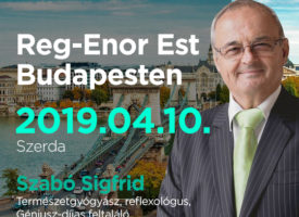 Reg-Enor Est Budapesten Szabó Sigfriddel a Hotel Platanusban