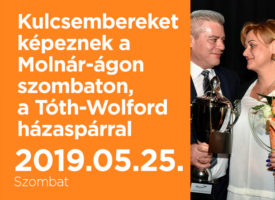 Kulcsembereket képeznek a Molnár-ágon szombaton, Szegeden a Tóth-Wolford házaspárral