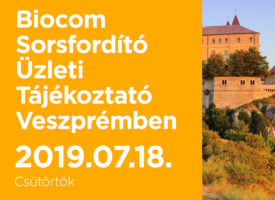 Biocom Sorsfordító Üzleti Tájékoztató Veszprémben