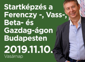 Startképzés a Ferenczy -, Vass-, Beta- és Gazdag-ágon Budapesten