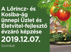 A Lőrincz- és Kosiba-ág ünnepi Üzlet és Életvitel-fejlesztő évzáró képzése