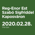 Reg-Enor Est Szabó Sigfriddel Kaposváron