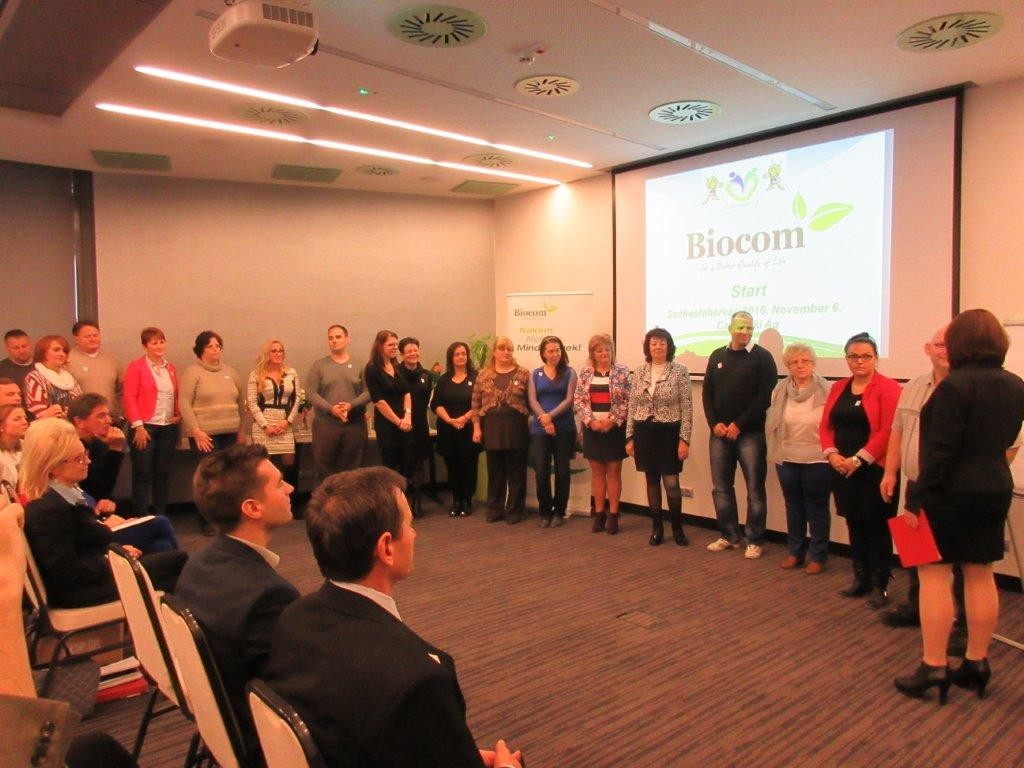 25 új érdeklődő - minden negyedik részt vevő most ismerkedett a Biocommal