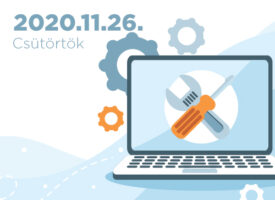 Csütörtök délelőtti üzemszünet technikai okok miatt