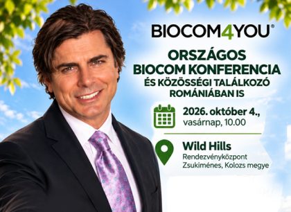 Országos Biocom Konferencia és Közösségi Találkozó Romániában is – Ott a helyed Kolozsvárott október 4-én!